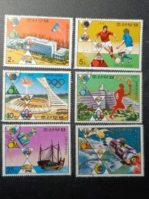 朝鲜邮票，1976年国际庆典 6全