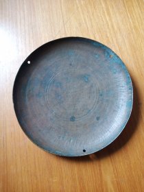 清代老铜称盘(直径16.6cm重238g)