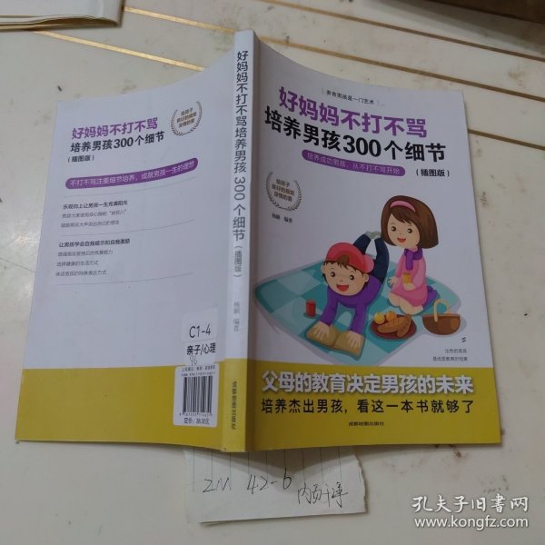 育儿书籍父母必读畅销图书 好妈妈不打不骂培养男孩的300个细节 家庭教育孩子的书籍？