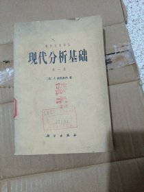 现代分析基础第一卷