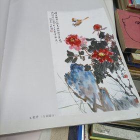 王天一花鸟画集【受潮水印】、学爱工笔花鸟画选【秦学爱】