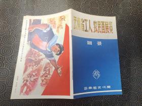 云南省工人农民画展览 目录