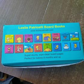 Leslie Patrice Board Books 全16册 实物拍图现货