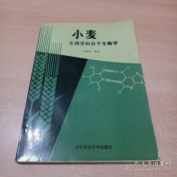 小麦生理学和分子生物学【作者赵微平签名】