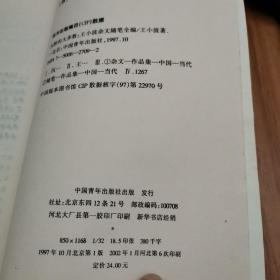 沉默的大多数：王小波杂文随笔全编