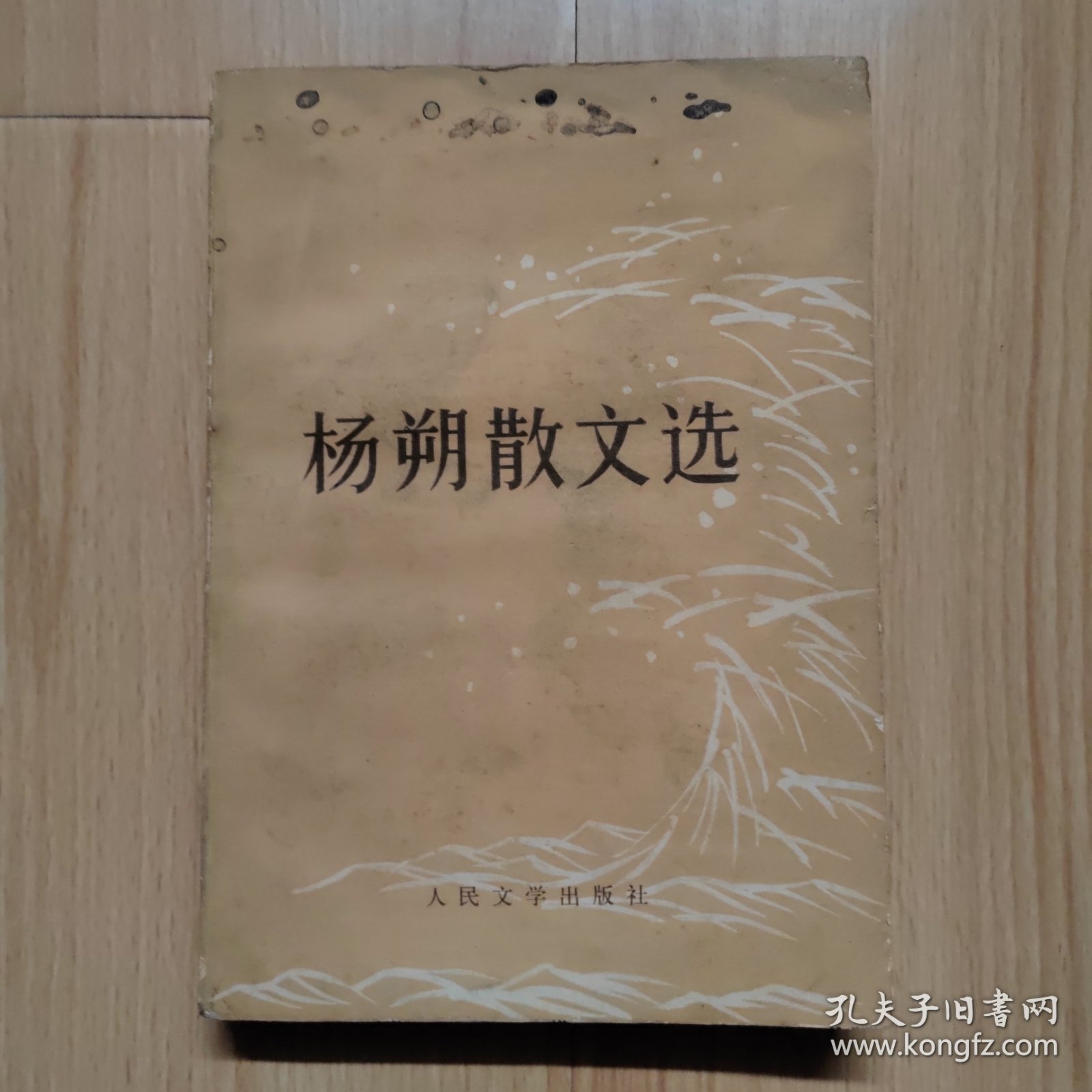 杨朔散文集 低价