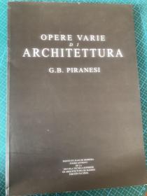 opere varie di architettura，Piranesi