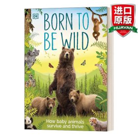 英文原版 Born to be Wild 天生野生 精装 英文版 进口英语原版书籍