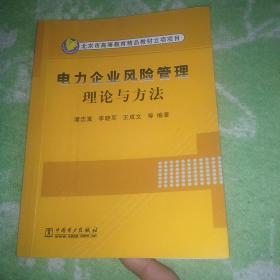 电力企业风险管理理论与方法