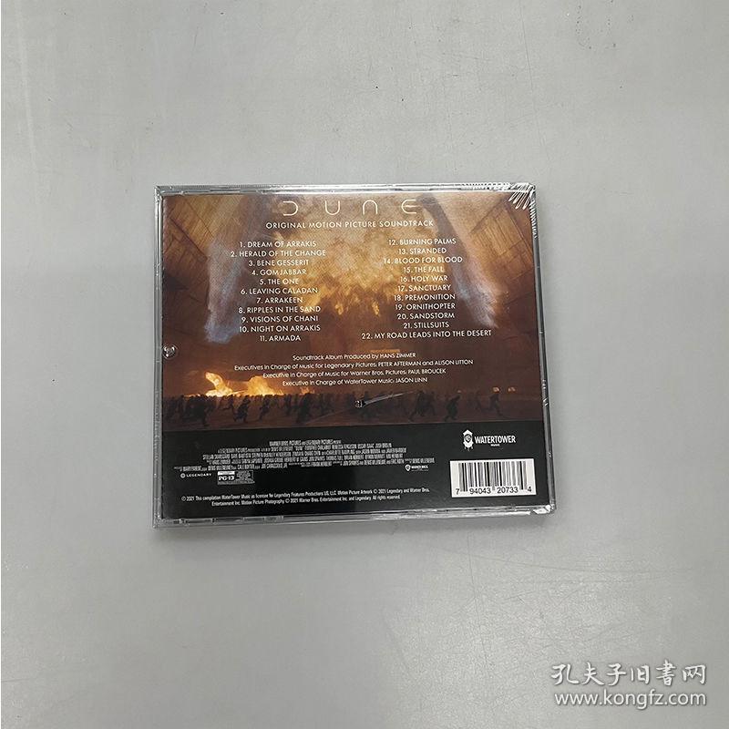 Dune 沙丘 2021 电影原声 OST CD Hans Zimmer