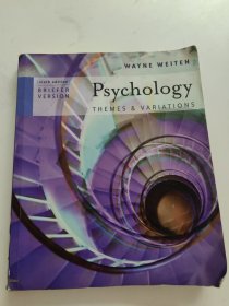 Psychology Themes and Variations, Brief Edition (with Concept Charts and InfoTrac®) 扉页附件缺失，书内有笔记！