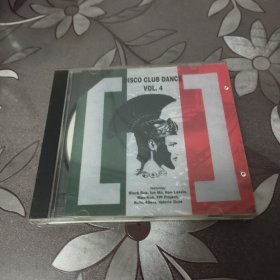 光盘CD：DISCO CLUB DANCE VOL.4一张光盘盒装.