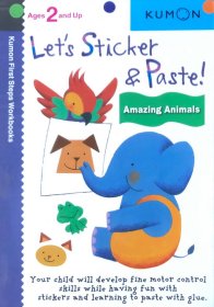 【英文原版】Let's Sticker & Paste! Amazing Animals