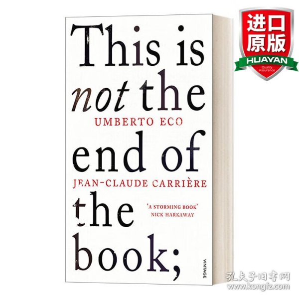 This is Not the End of the Book