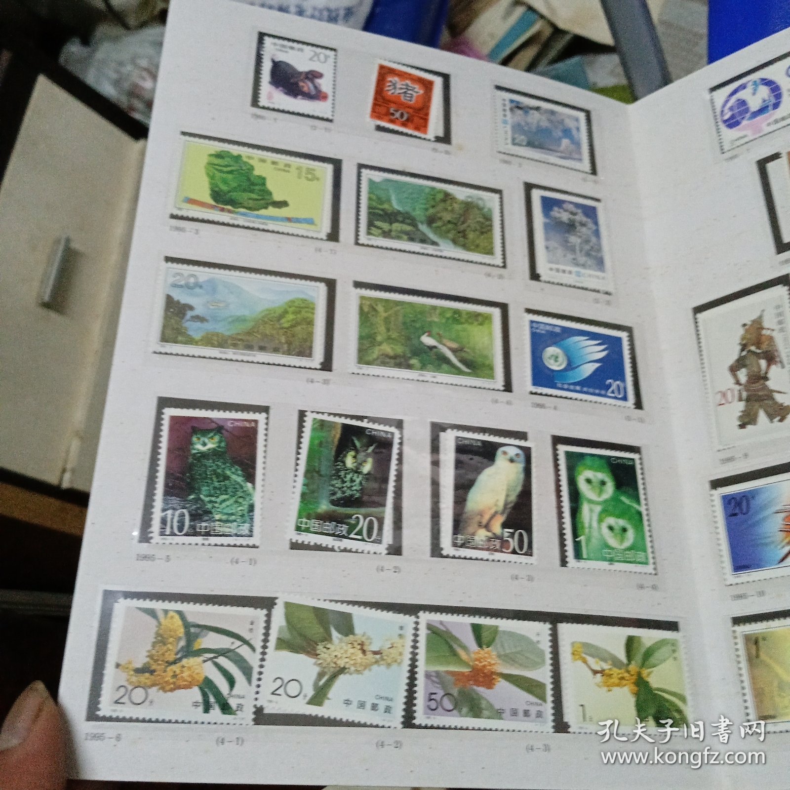 中国邮票1995年册