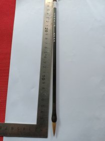 定制紫檀纯狼尾书法小楷毛笔