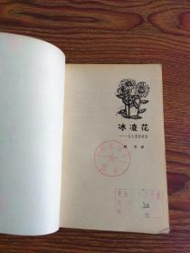 冰凌花——北大荒来信（贺友直绘图装帧）