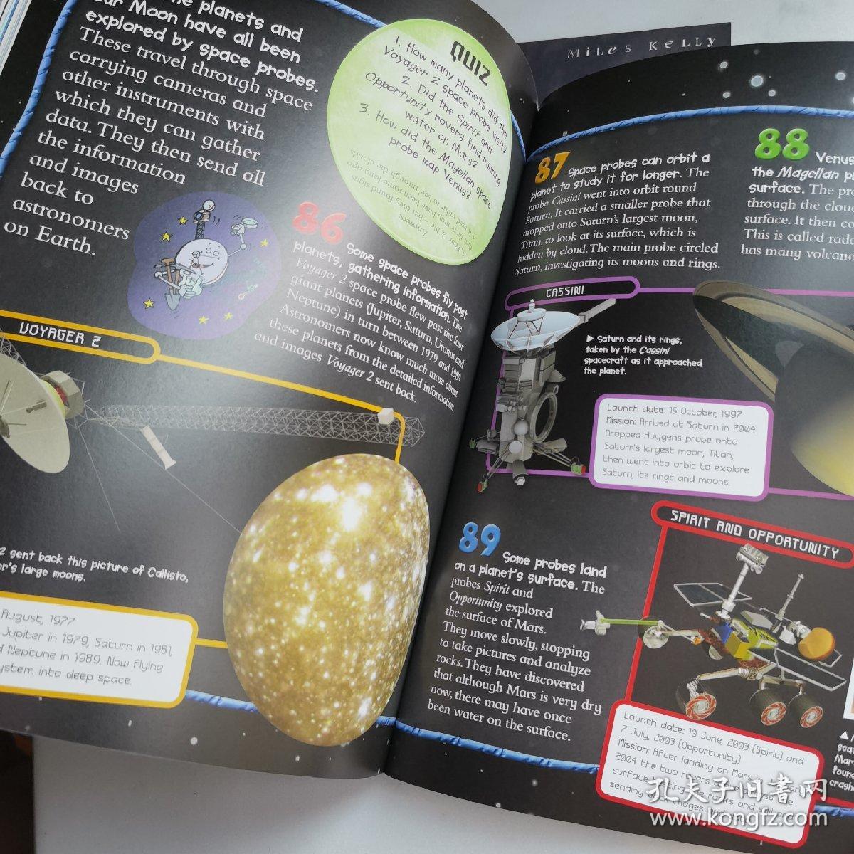 100 facts Astronomy 100个事实系列 儿童科普知识大全百科英语