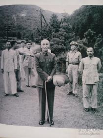 蒋介石在台湾 照片
