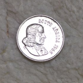 南非1956年5分硬币。
