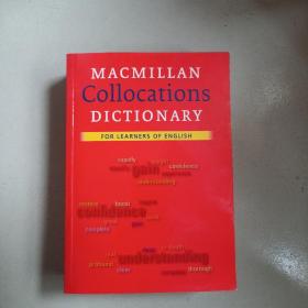 Macmillan Collocations Dictionary 麦克米伦英语搭配词典