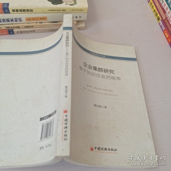 工商管理学术文库·企业集群研究：基于知识信息的视角