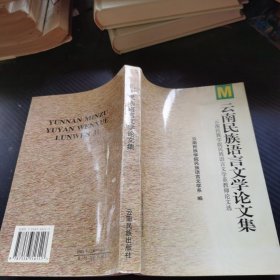 云南民族语言文学论文集:云南民族学院民族语言文学系教师论文选