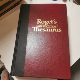 英文原版Roget's International Thesaurus (4th ed.)罗杰国际同义词词典(第4版)