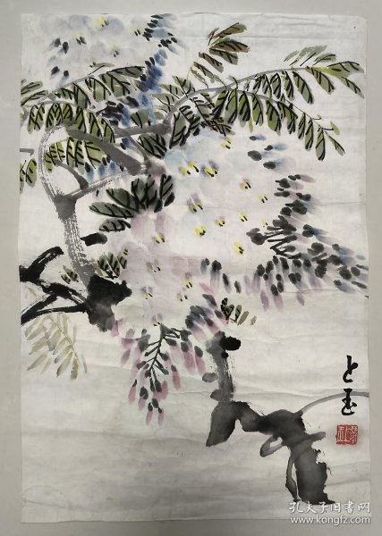 冯上玉/已故为民瓷厂画瓷名家 冯上玉作品 保真