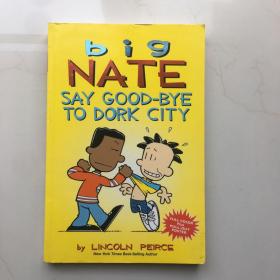 英文原版Big Nate: Say Good-bye to Dork City 儿童漫画故事图书