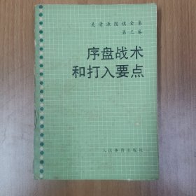 序盘战术和打入要点