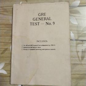 GRE General Test - No. 9