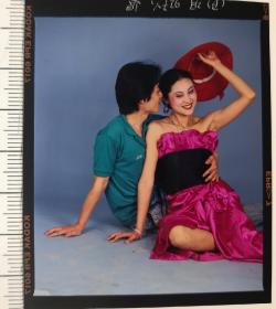 河南美术出版社80年代挂历反转片