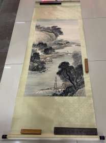 无款画作～尺寸：123.5*64.5CM