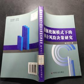 数据挖掘模式下的审计风险决策研究