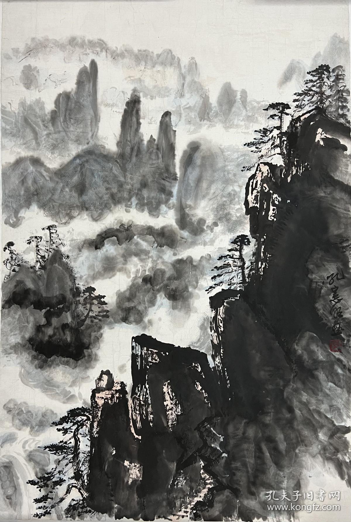 孔宪明，广州美院教授，高剑父入室弟子，1931年在番禺出生。广州美院教授，华南农大教授。广东省文史研究馆馆员，广东省政协委员，广州山水画研究会副会长，中国美术家协会会员。