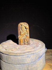 道教祖天师张道陵迷你小令牌，带福脏