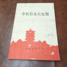 中医针灸穴位图 1990年二版书品见图