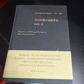当代中国小说批评史/当代中国文学批评史丛书