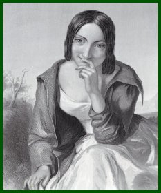 1871年钢版画《拜伦笔下的美丽女子：爱笑的爱尔兰女孩》（The Irish Girl）出自英国画家，Alfred W. Elmore（1815–1881）的绘画作品。取材英国伟大的浪漫主义诗人，乔治·戈登·拜伦（George Gordon Byron，1788～1824）的诗歌《Irish melodies》版画纸张27*20.5㎝