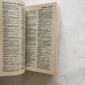 The Oxford New French Dictionary Third Edition 牛津新法语词典第三版 口袋本