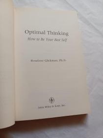 Optimal Thinking：How to Be Your Best Self