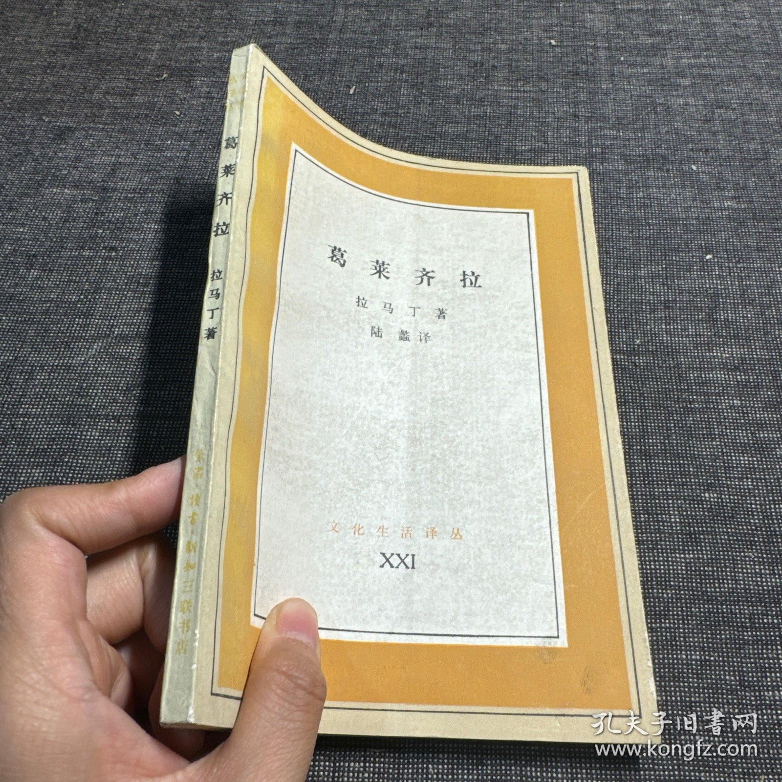 文化生活译丛：葛莱齐拉（1991年1版1印）