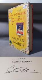 【签名本】The Enchantress of Florence. By Salman Rushdie.拉什迪签名本。