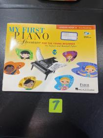 菲伯尔我的钢琴第一课My First Piano Adventure for the young beginner,Lesson Book A pre-reading [WithCD]附赠光盘一个 英文原版钢琴系列