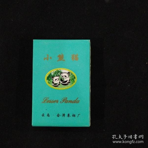 收藏扑克牌 ：小熊猫扑克