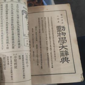 辞源亥成集，辞源子集(共两本合售)