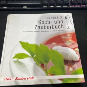 德语原版烹饪书 Das große ESGE Koch- und Zauberbuch