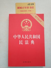 中华人民共和国民法典（32开压纹烫金附草案说明）2020年6月