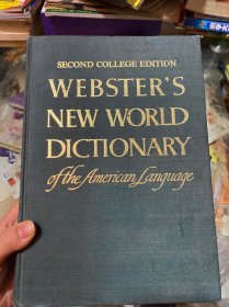 Webster’s New World Dictionary of The American Language 韦氏新世界美国英语词典 英文版